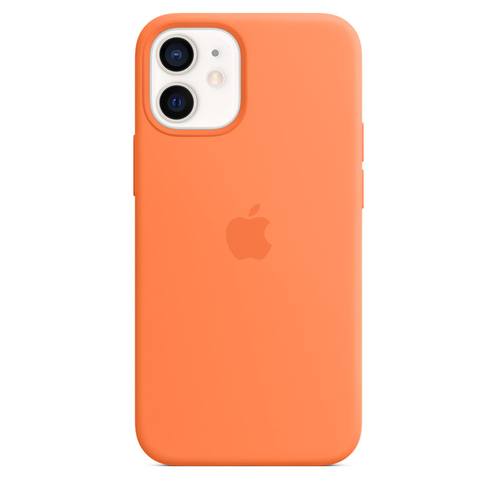 iPhone 12 mini Silicone Case with MagSafe - Kumquat