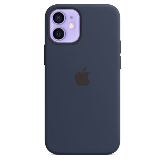 iPhone 12 mini Silicone Case with MagSafe - Deep Navy