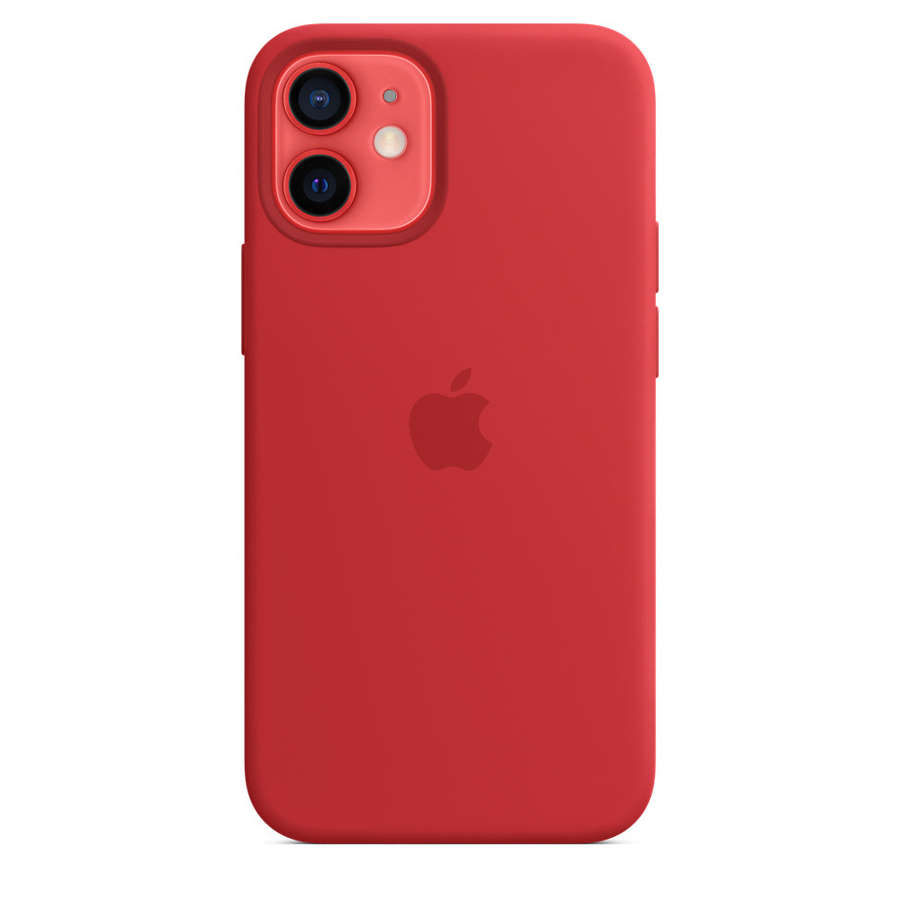 iPhone 12 mini Silicone Case with MagSafe - (PRODUCT)RED