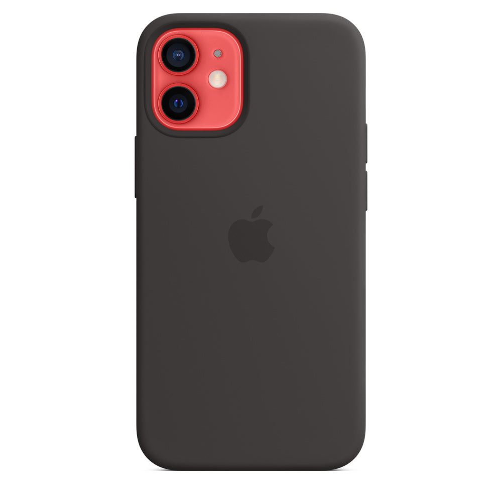 iPhone 12 mini Silicone Case with MagSafe - Black