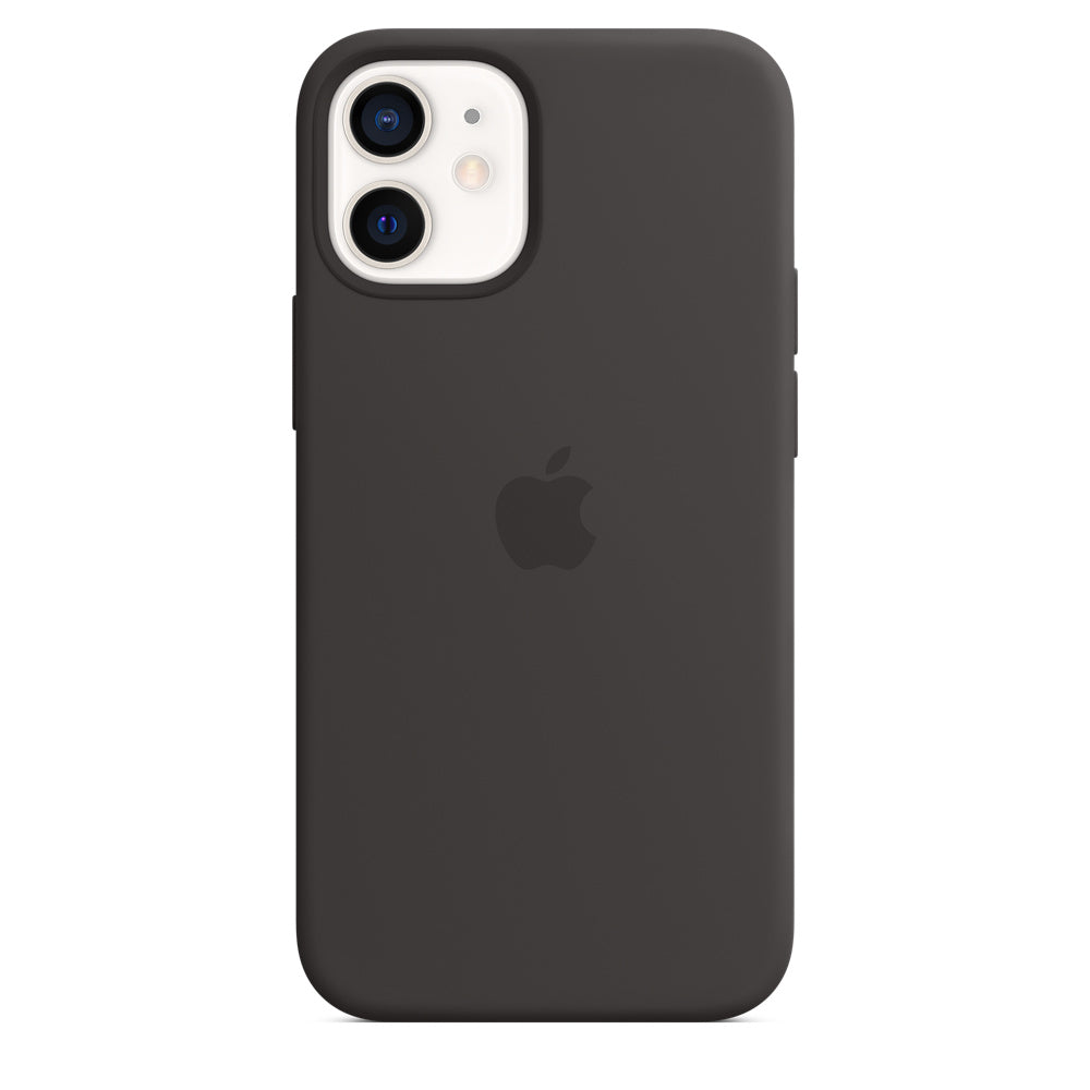 iPhone 12 mini Silicone Case with MagSafe - Black