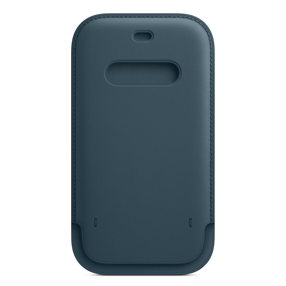 iPhone 12 | 12 Pro Leather Sleeve with MagSafe Baltic Blue