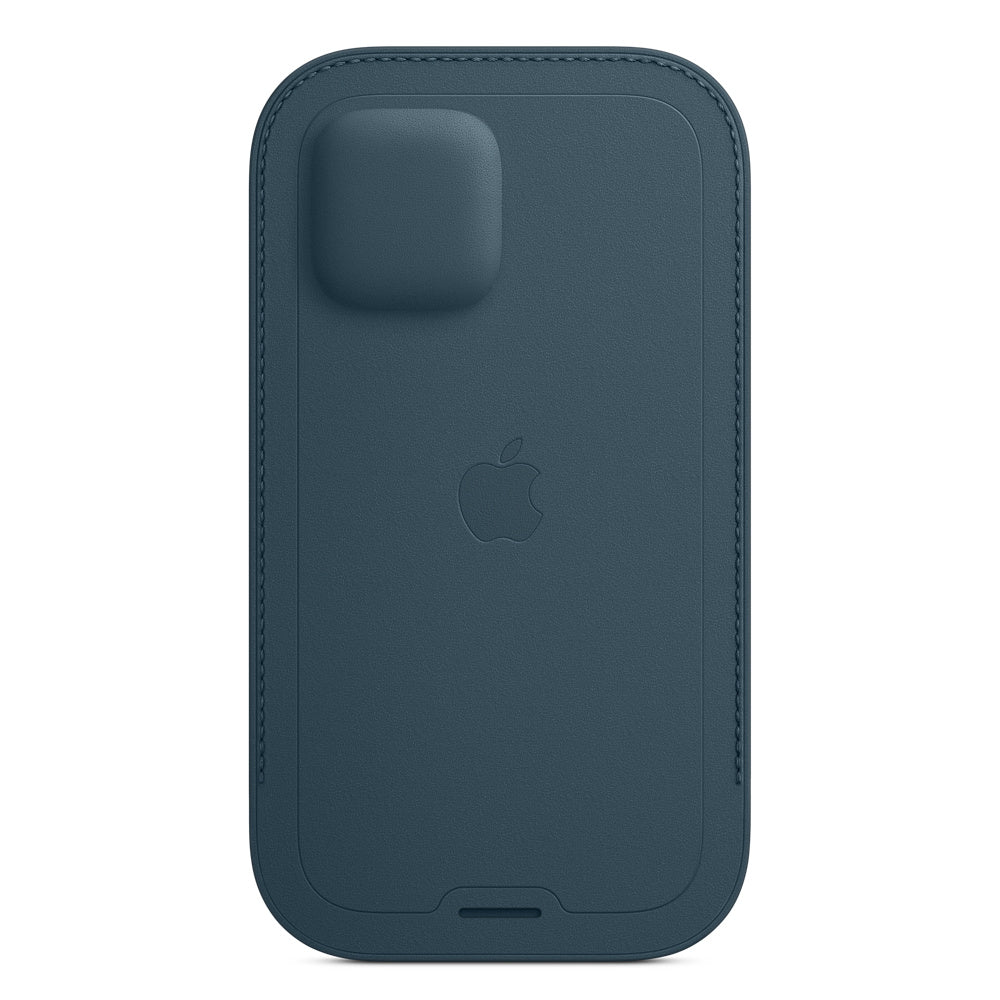 iPhone 12 Pro Max Leather Sleeve with MagSafe Baltic Blue