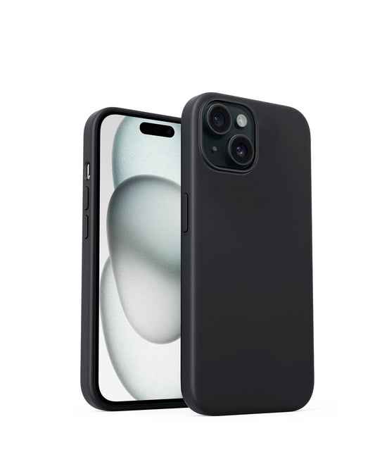 AUKEY Magnetic Hrd-Shell Phone Case Midnight iPhone 15 Plus Black