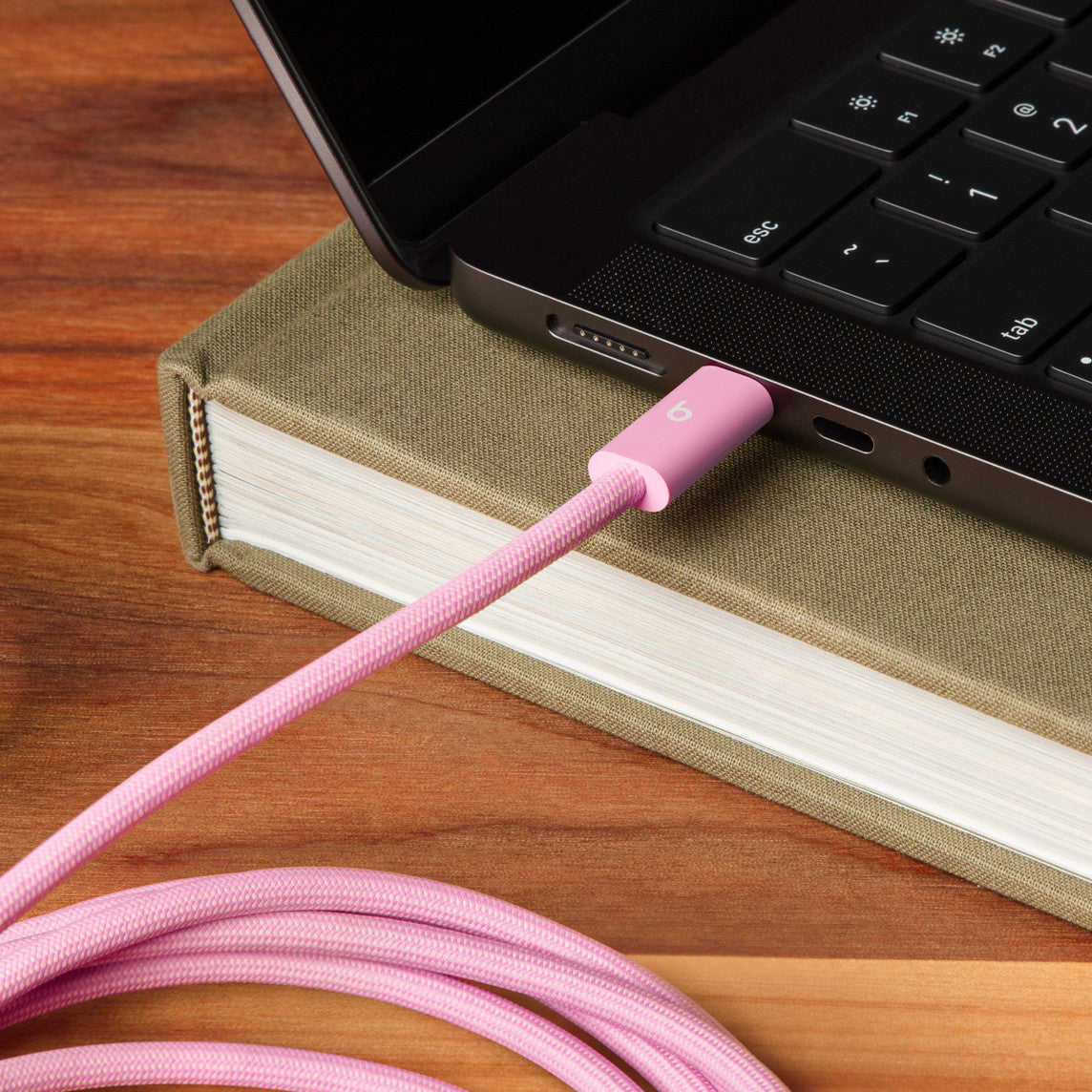 Beats 240W USB-C to USB-C Braided Cable (3m) - Power Pink