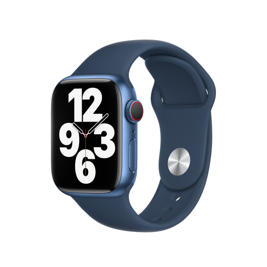 حزام رياضي Abyss Blue لساعة Apple Watch مقاس 41 مم - عادي