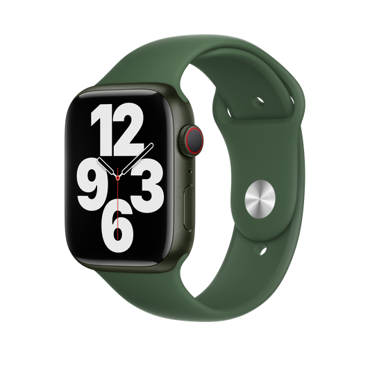 حزام رياضي Clover لساعة Apple Watch مقاس 45 مم - عادي