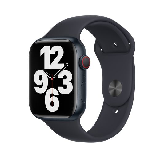 حزام رياضي Midnight لساعة Apple Watch مقاس 45 مم - عادي