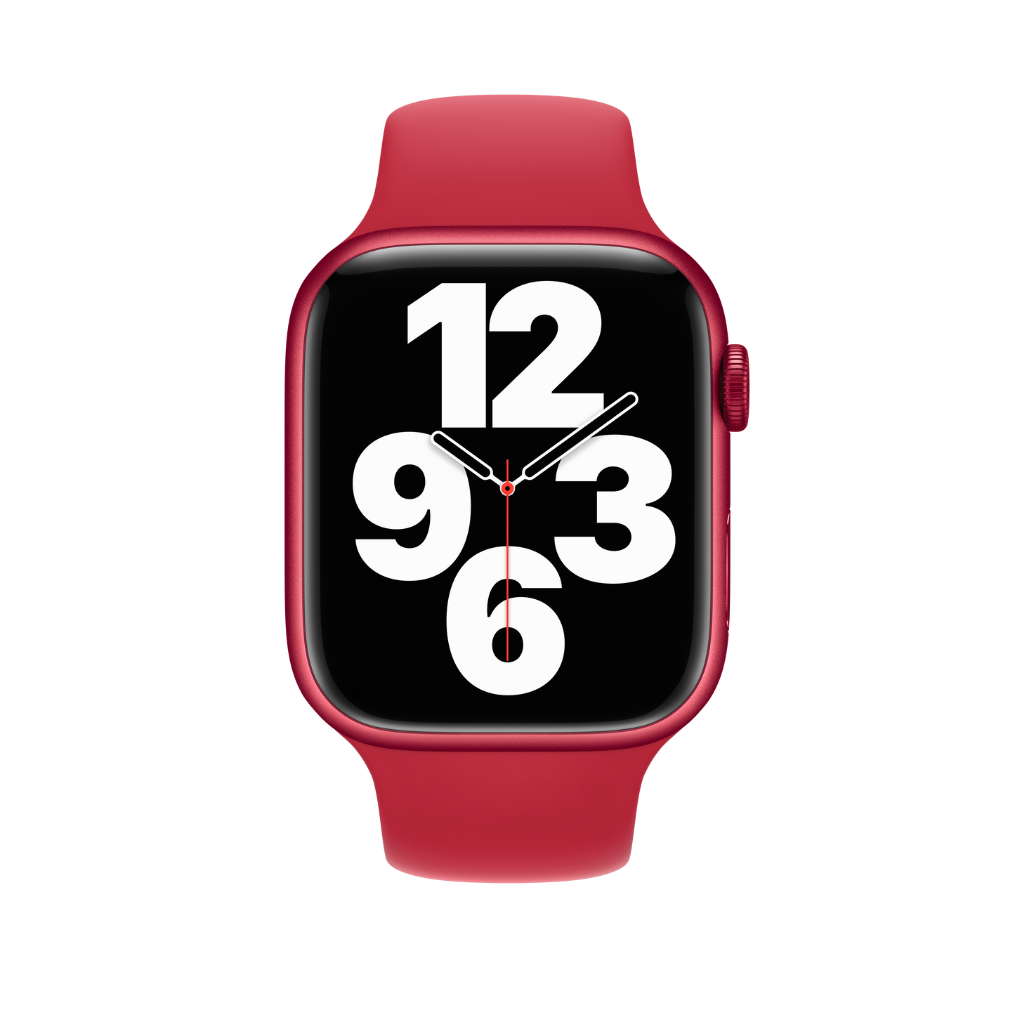 حزام رياضي (PRODUCT)RED لساعة Apple Watch مقاس 45 مم - عادي