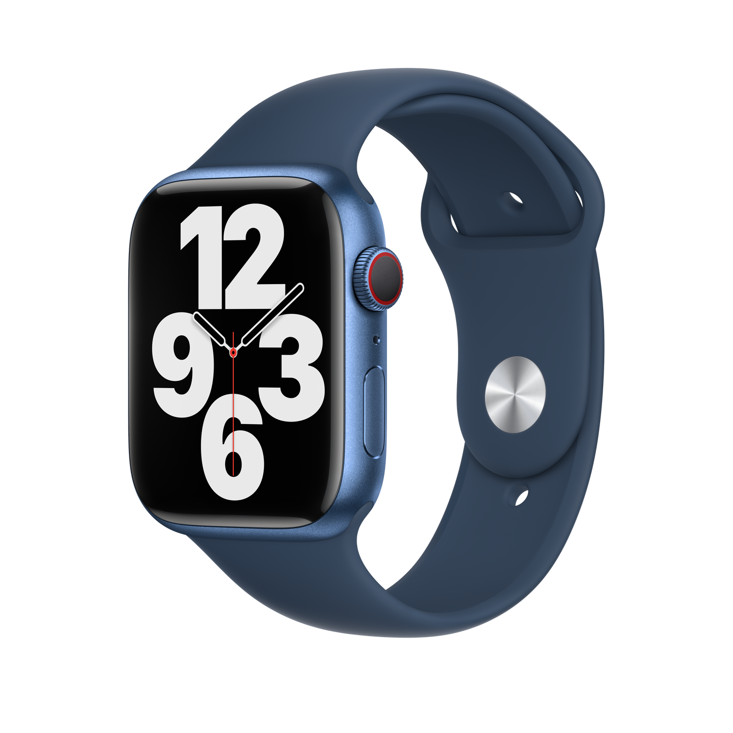 حزام رياضي Abyss Blue لساعة Apple Watch مقاس 45 مم - عادي