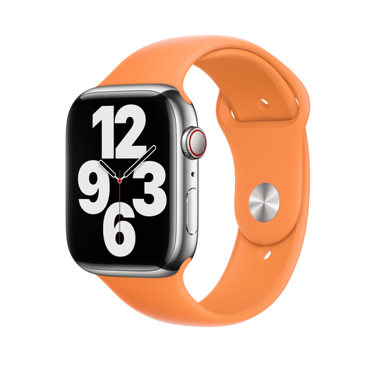 حزام رياضي Marigold لساعة Apple Watch مقاس 45 مم - عادي