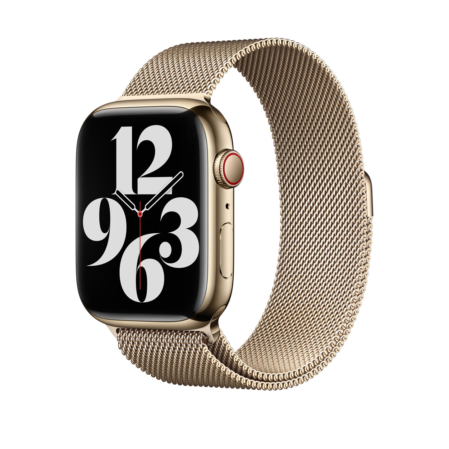 حزام Loop ميلانيز Gold لساعة Apple Watch مقاس 45 مم