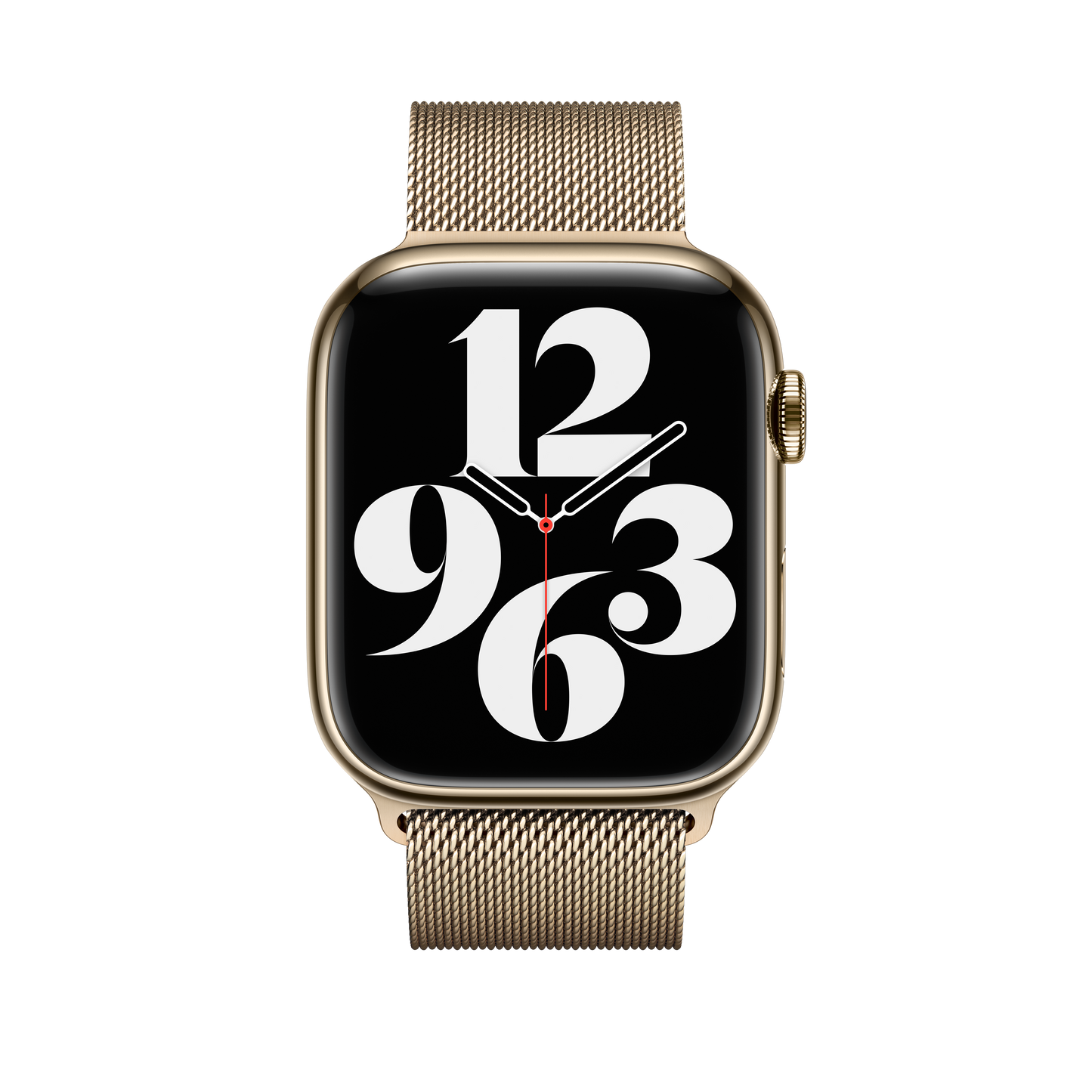 حزام Loop ميلانيز Gold لساعة Apple Watch مقاس 45 مم