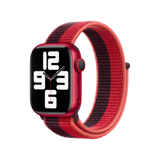 حزام Loop رياضي (PRODUCT)RED لساعة Apple Watch مقاس 41 مم