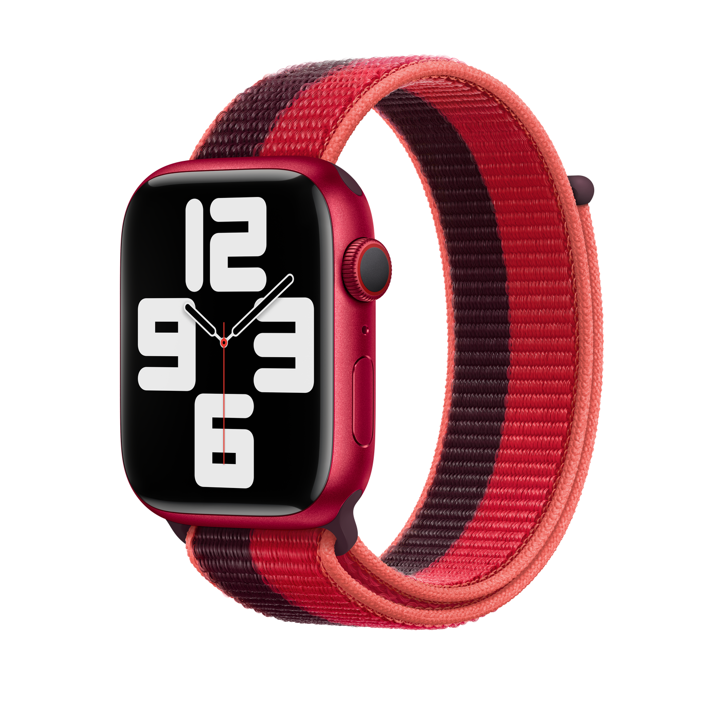 حزام Loop رياضي (PRODUCT)RED لساعة Apple Watch مقاس 45 مم