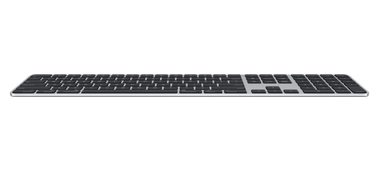 Magic Keyboard مع مستشعر اللمس ولوحة أرقام لأجهزة Mac ذات معالج Apple silicon - العربية - أزرار سوداء