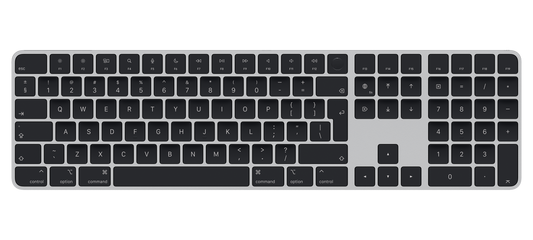 Magic Keyboard with Touch ID and Numeric Keypad for Mac models with Apple silicon - International English - Black Keys