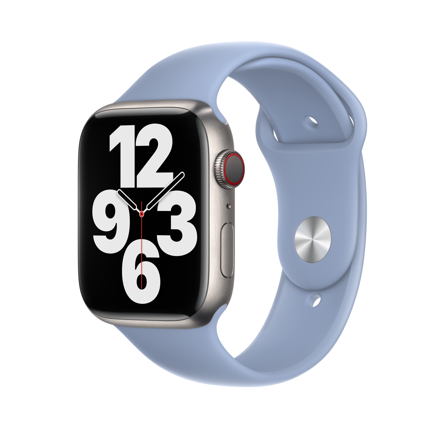 حزام رياضي Blue Fog لساعة Apple Watch مقاس 45 مم - عادي