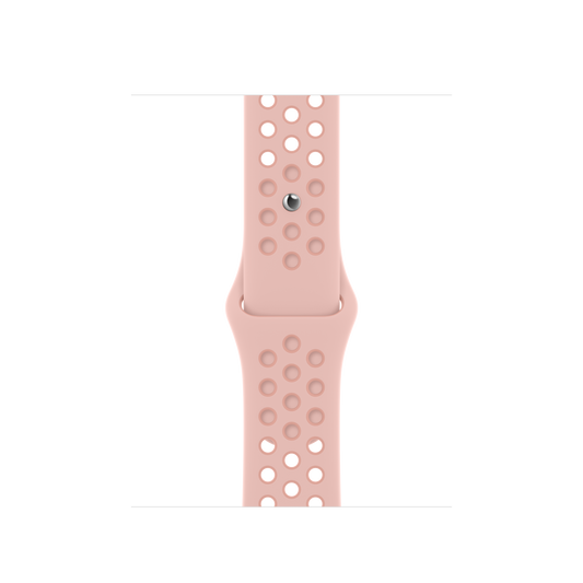 حزام رياضي Nike Pink Oxford/Rose Whisper لساعة Apple Watch مقاس 41 مم