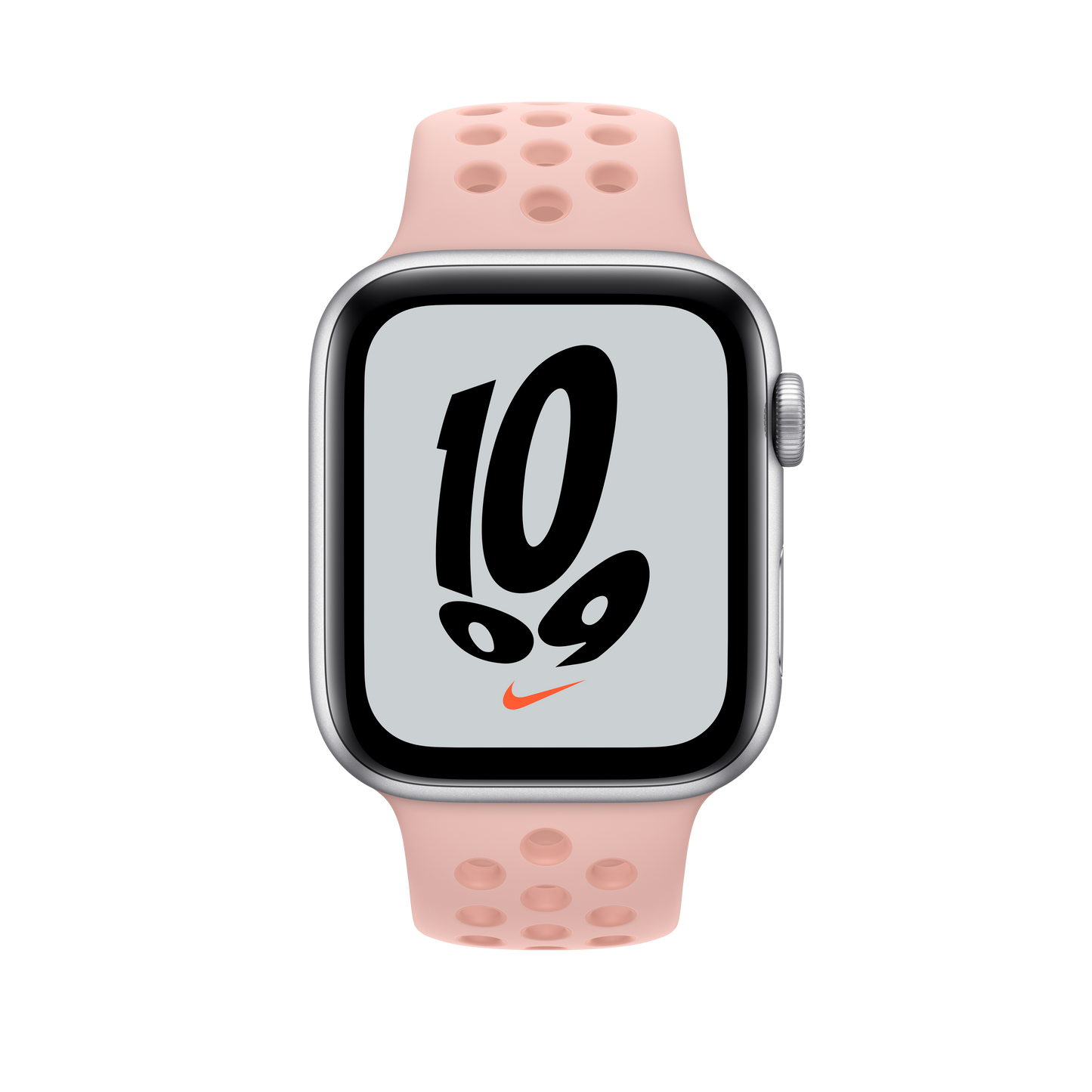 حزام رياضي Nike Pink Oxford/Rose Whisper لساعة Apple Watch مقاس 45 مم