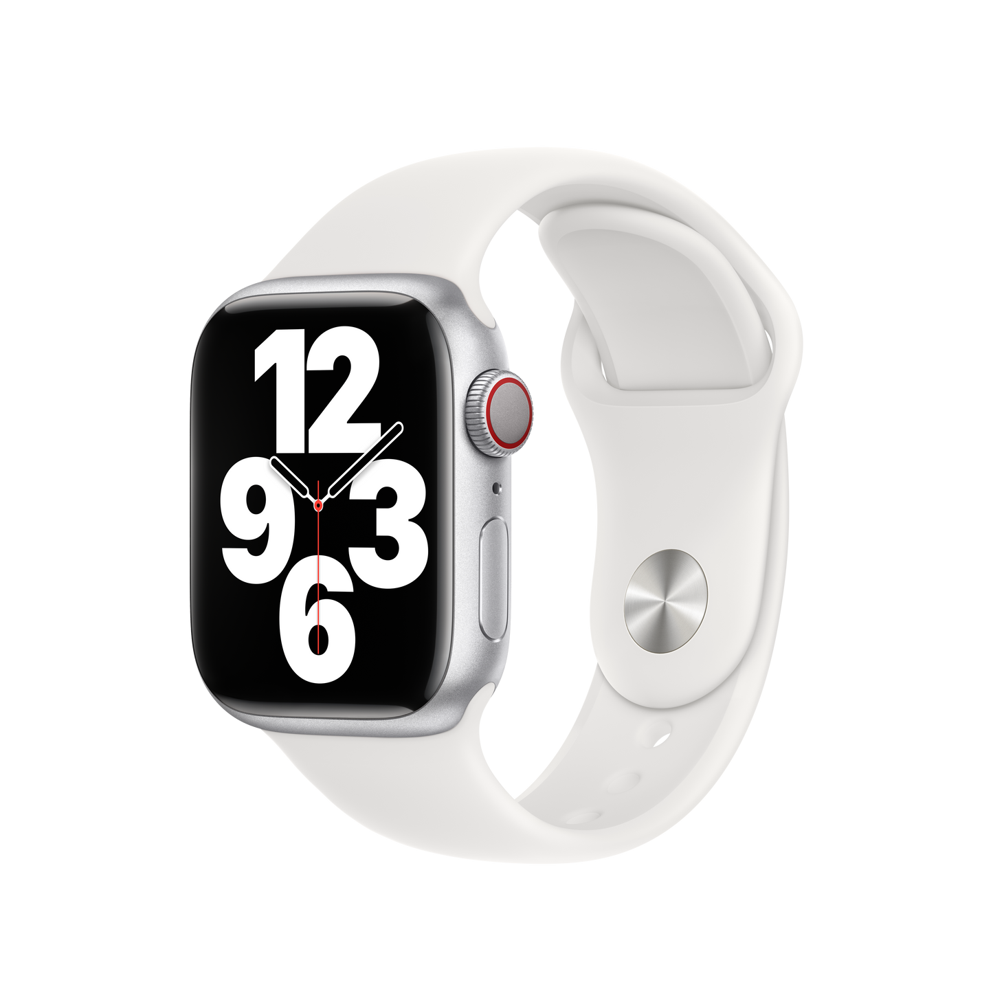 حزام رياضي White لساعة Apple Watch مقاس 41 مم 