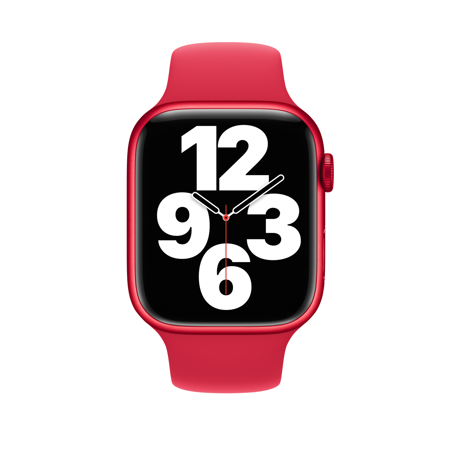 حزام رياضي (PRODUCT)RED لساعة Apple Watch مقاس 45 مم 