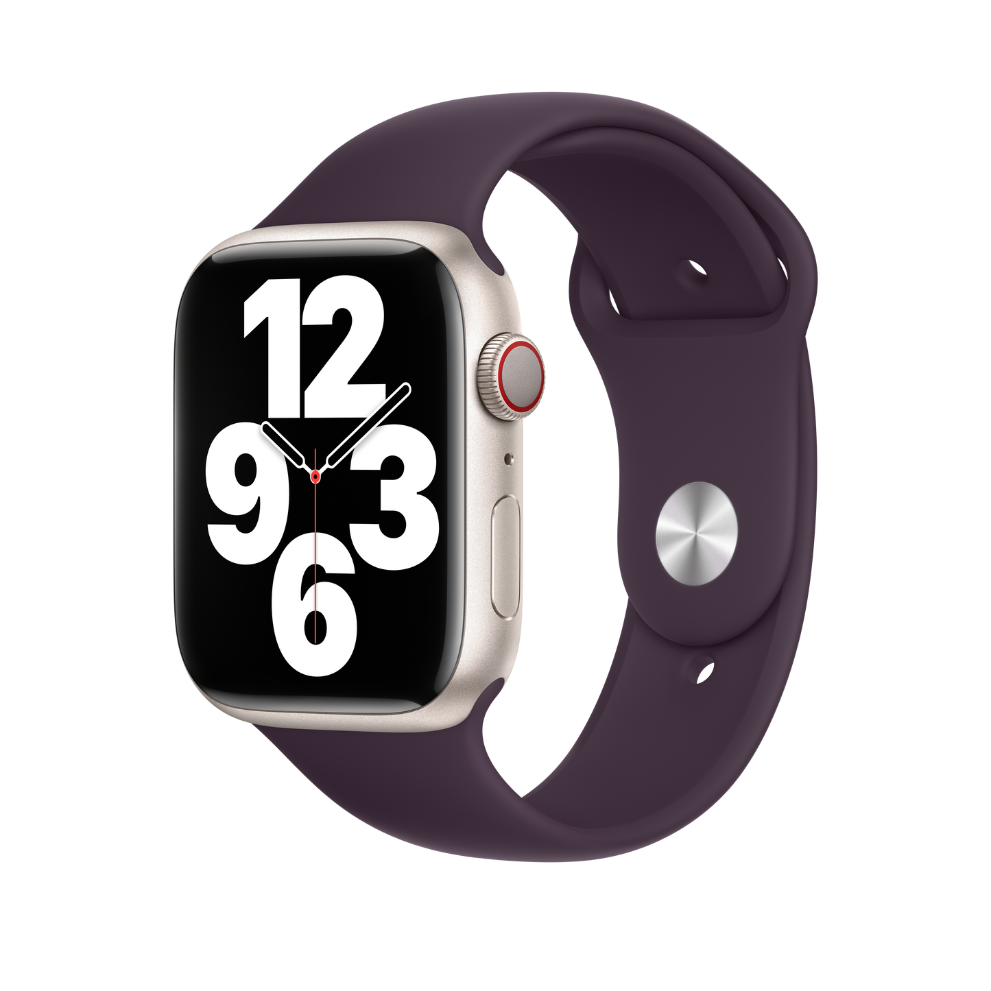 حزام رياضي Elderberry لساعة Apple Watch مقاس 45 مم