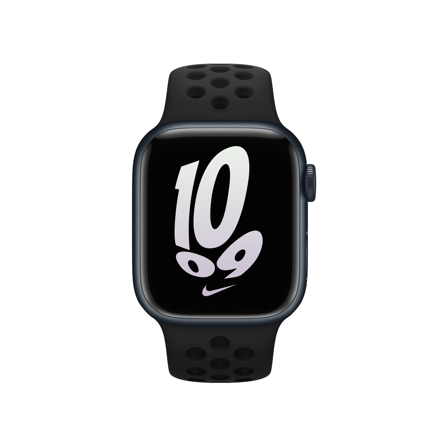 حزام رياضي Nike Black/Black لساعة Apple Watch مقاس 41 مم