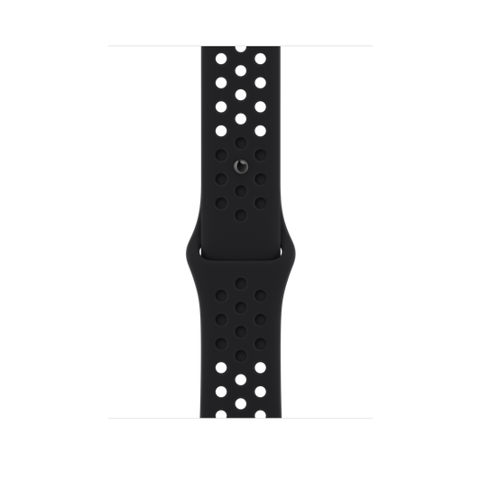 حزام رياضي Nike Black/Black  لساعة Apple Watch مقاس 45 مم