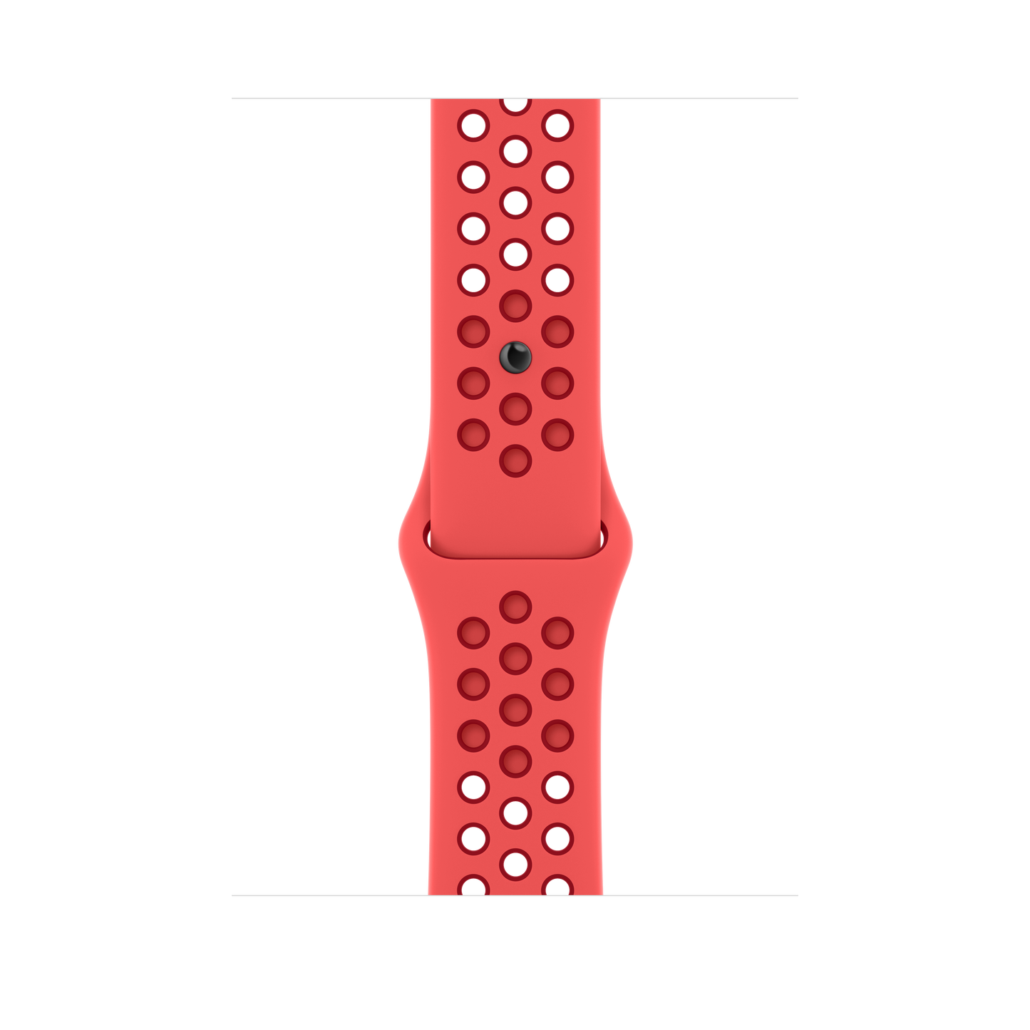 حزام رياضي Nike Bright Crimson/Gym Red  لساعة Apple Watch مقاس 45 مم