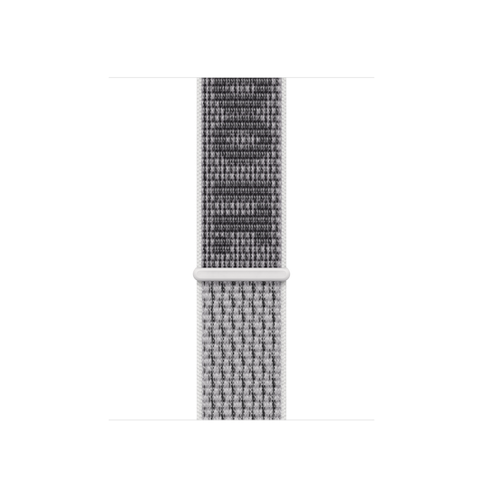 حزام Loop رياضي Nike Summit White/Black لساعة Apple Watch مقاس 41mm