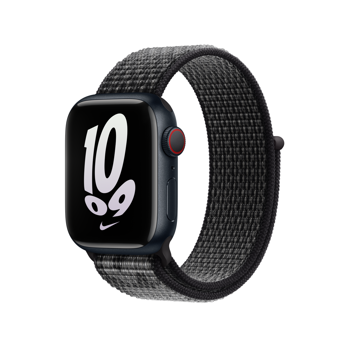 حزام Loop رياضي Nike Black/Summit لساعة Apple Watch مقاس 41mm