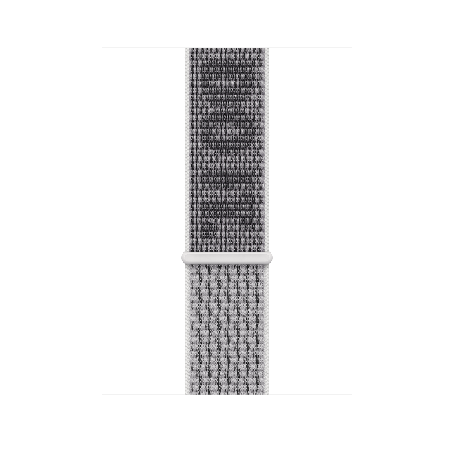 حزام Loop رياضي Nike Summit White/Black لساعة Apple Watch مقاس 45 مم