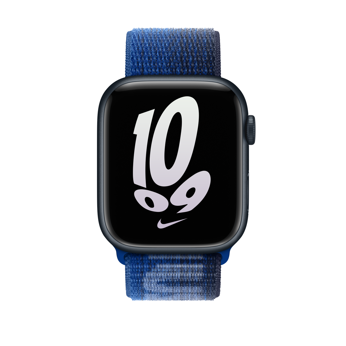 حزام Loop رياضي Nike Game Royal/Midnight Navy لساعة Apple Watch مقاس 45 مم