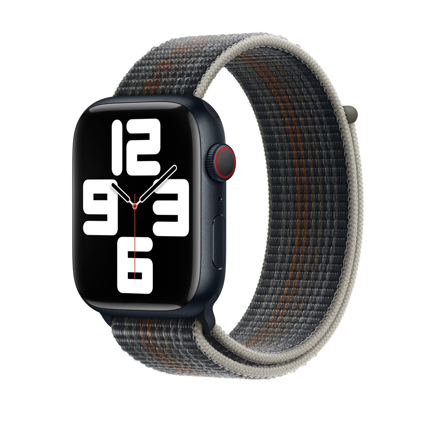 حزام Loop رياضي Midnight لساعة Apple Watch مقاس 45 مم