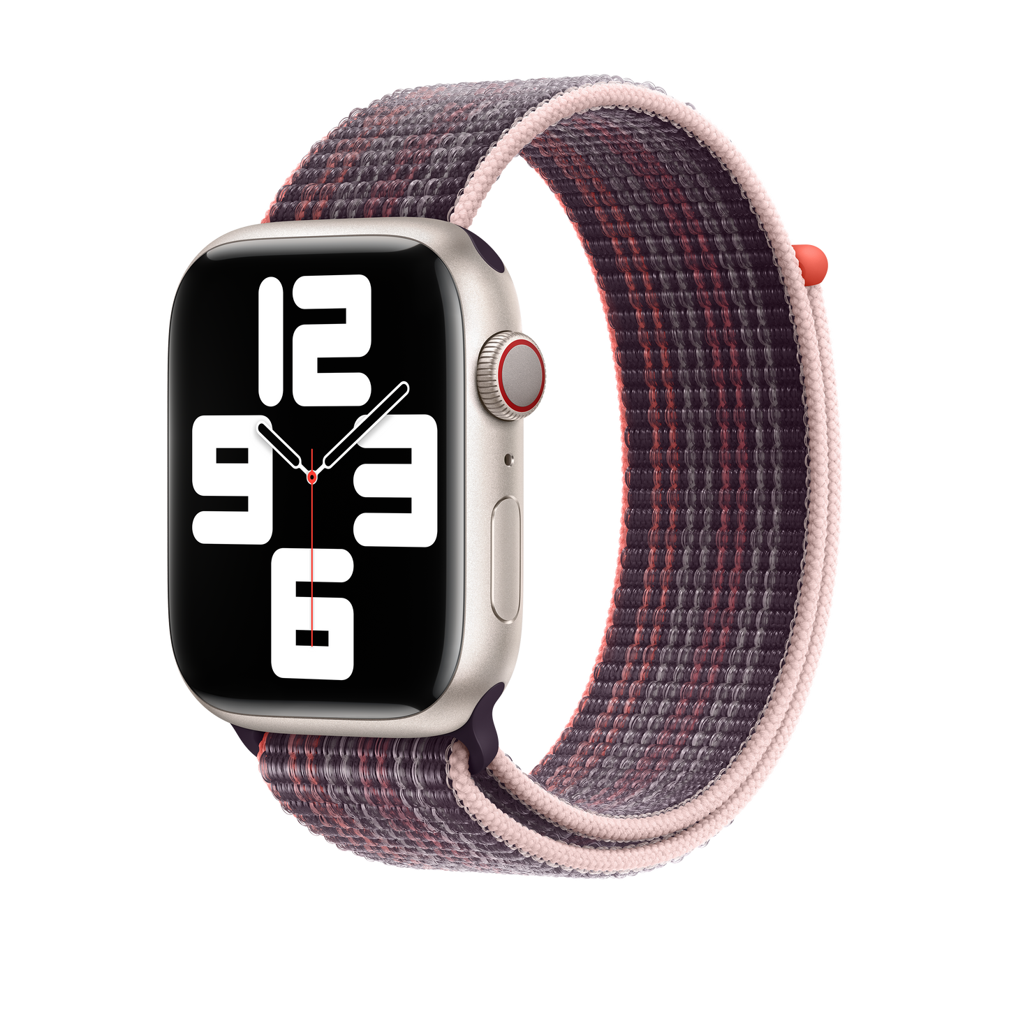 حزام Loop رياضي Elderberry لساعة Apple Watch مقاس 45 مم