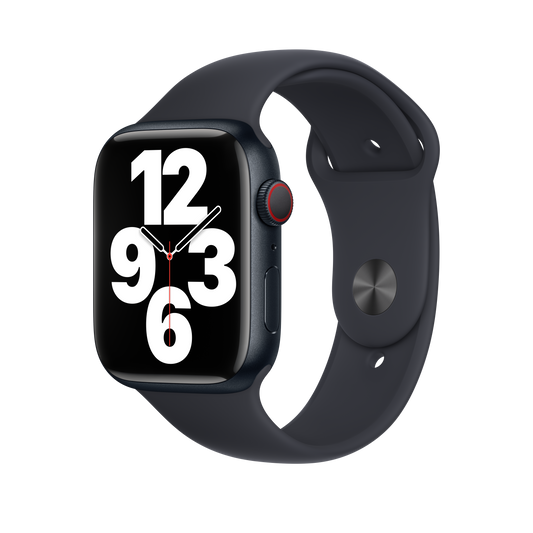 حزام رياضي Midnight لساعة Apple Watch مقاس 45 مم - كبيرجداً