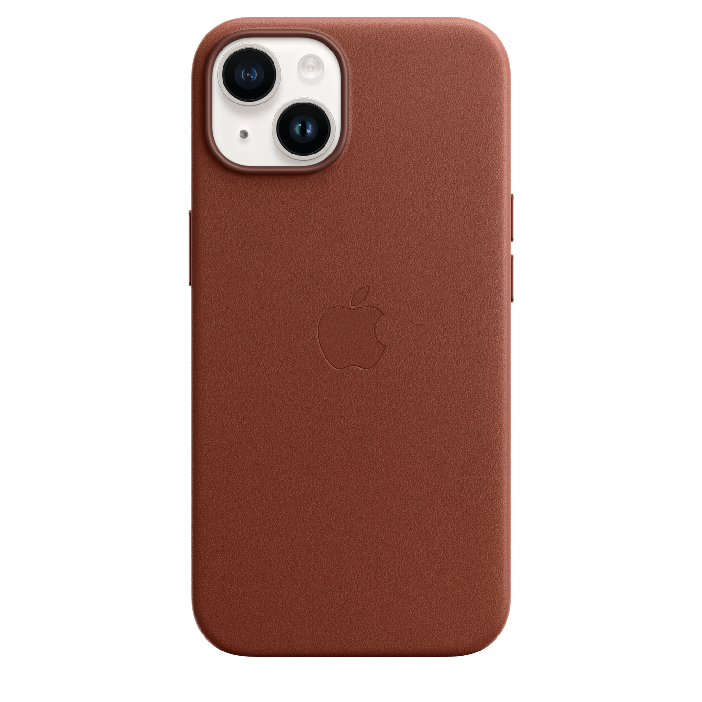 iPhone 14 Leather Case with MagSafe - Umber