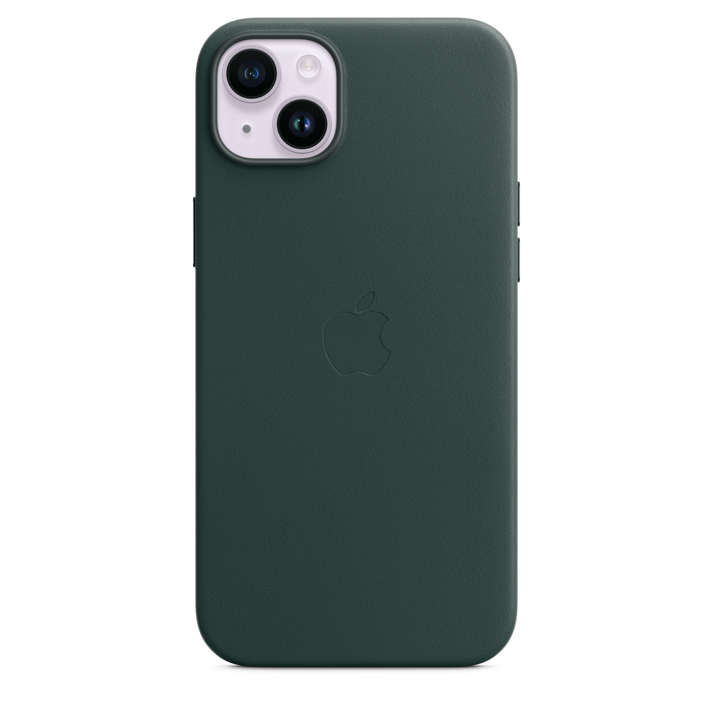 حافظة iPhone 14 Plus الجلدية بتقنية ‏MagSafe‏- لون اخضر فورست​​​​​​