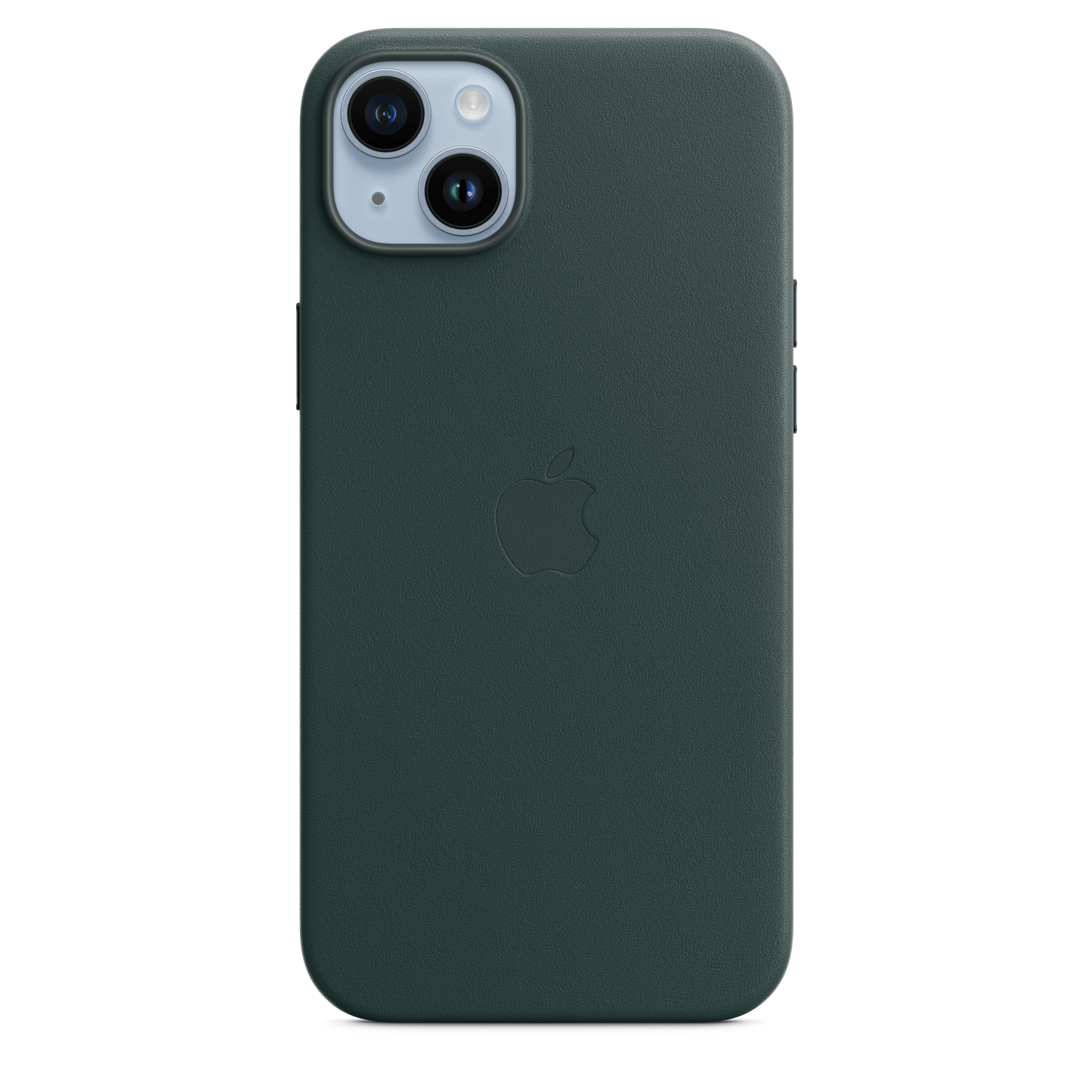 حافظة iPhone 14 Plus الجلدية بتقنية ‏MagSafe‏- لون اخضر فورست​​​​​​