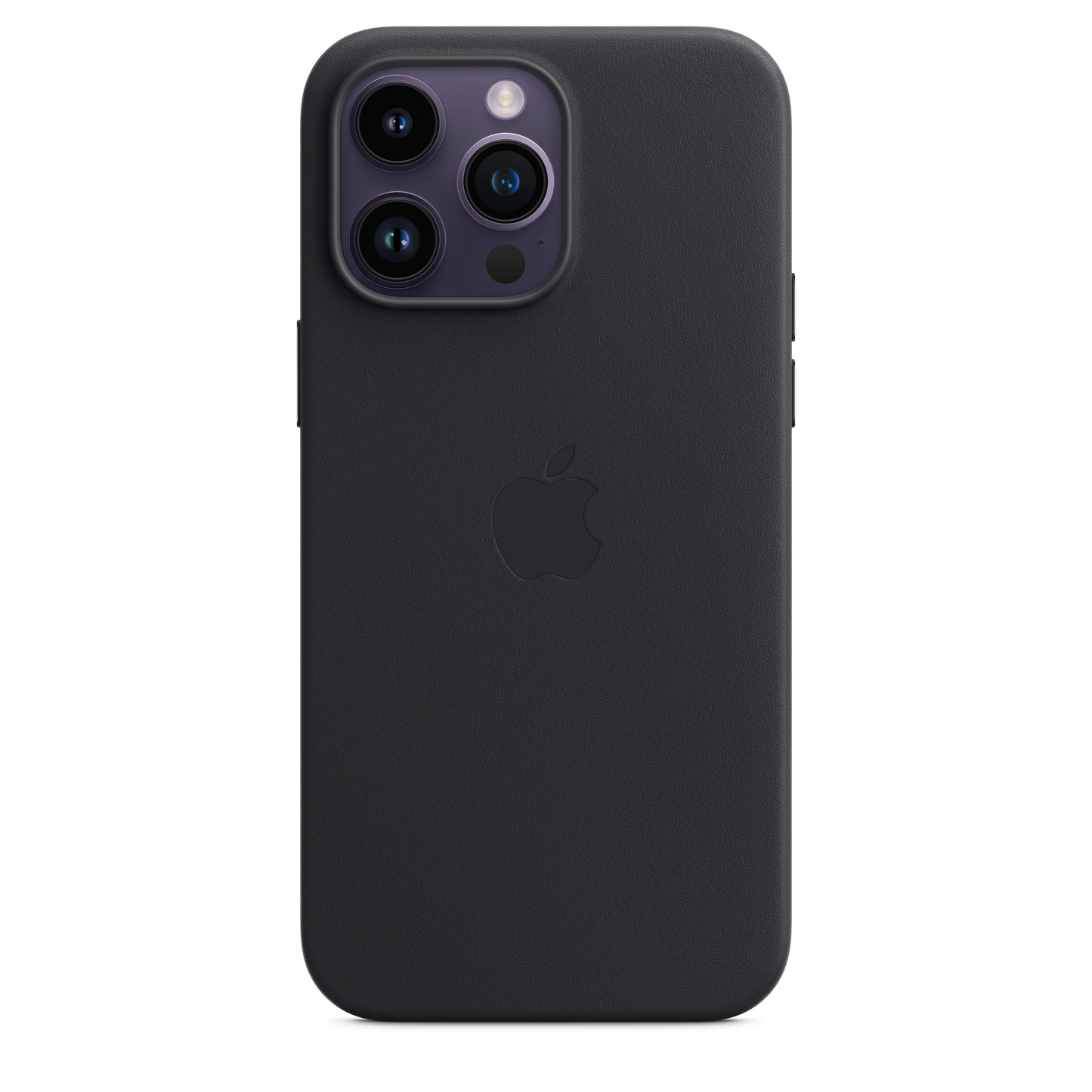 حافظة iPhone 14 Pro Max الجلدية بتقنية ‏MagSafe‏ - لون ميدنايت​