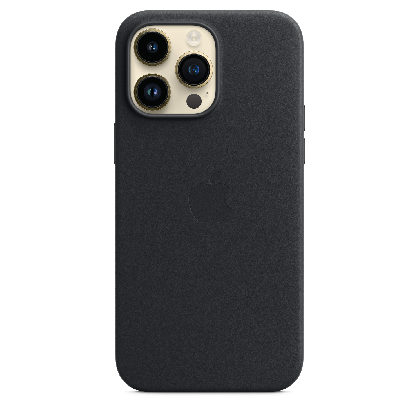 حافظة iPhone 14 Pro Max الجلدية بتقنية ‏MagSafe‏ - لون ازرق داكن​