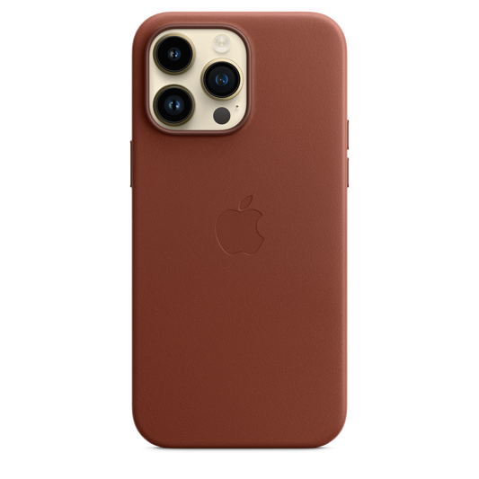 iPhone 14 Pro Max Leather Case with MagSafe - Umber