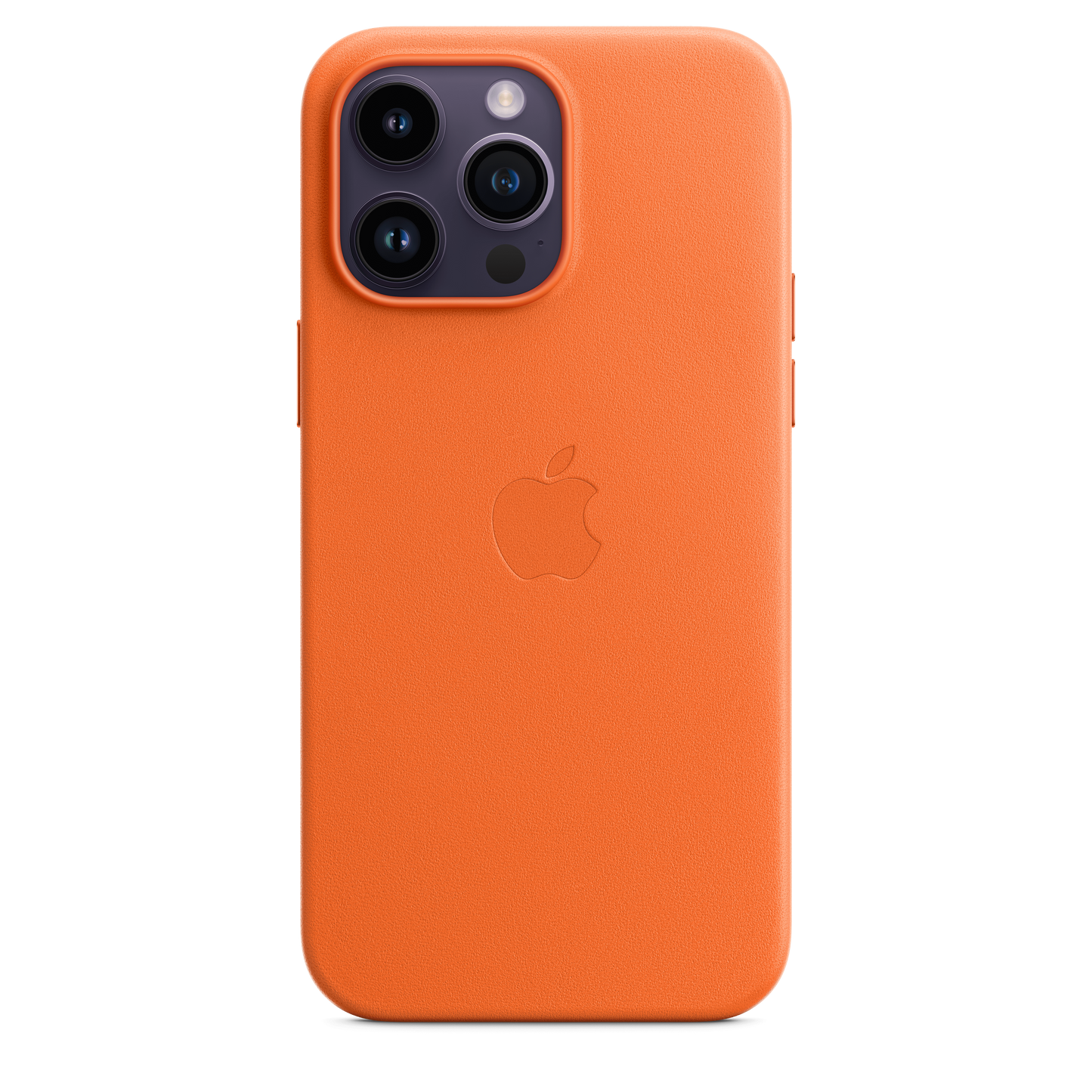 iPhone 14 Pro Max Leather Case with MagSafe - Orange