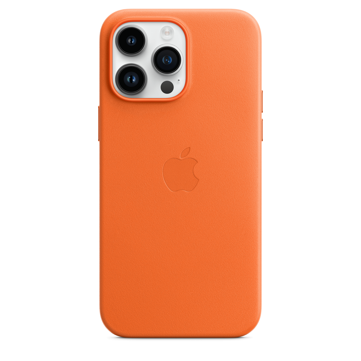 iPhone 14 Pro Max Leather Case with MagSafe - Orange