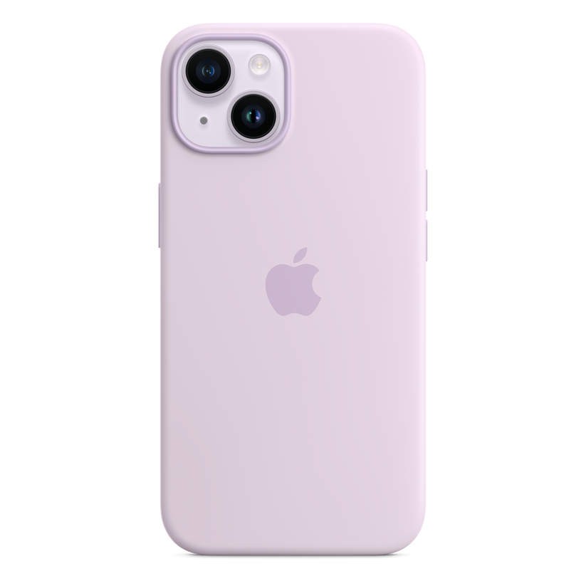 iPhone 14 Silicone Case with MagSafe Lilac – Aleph ألف