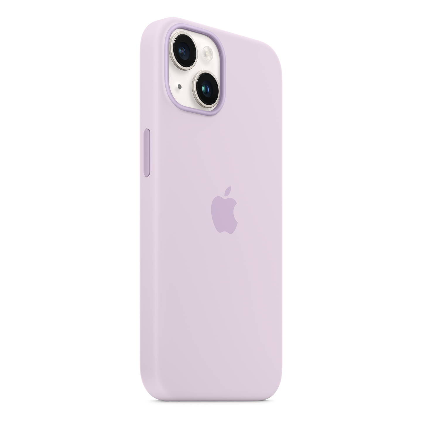 حافظة iPhone 14 من السيليكون بتقنية MagSafe -  بلون ليلاك