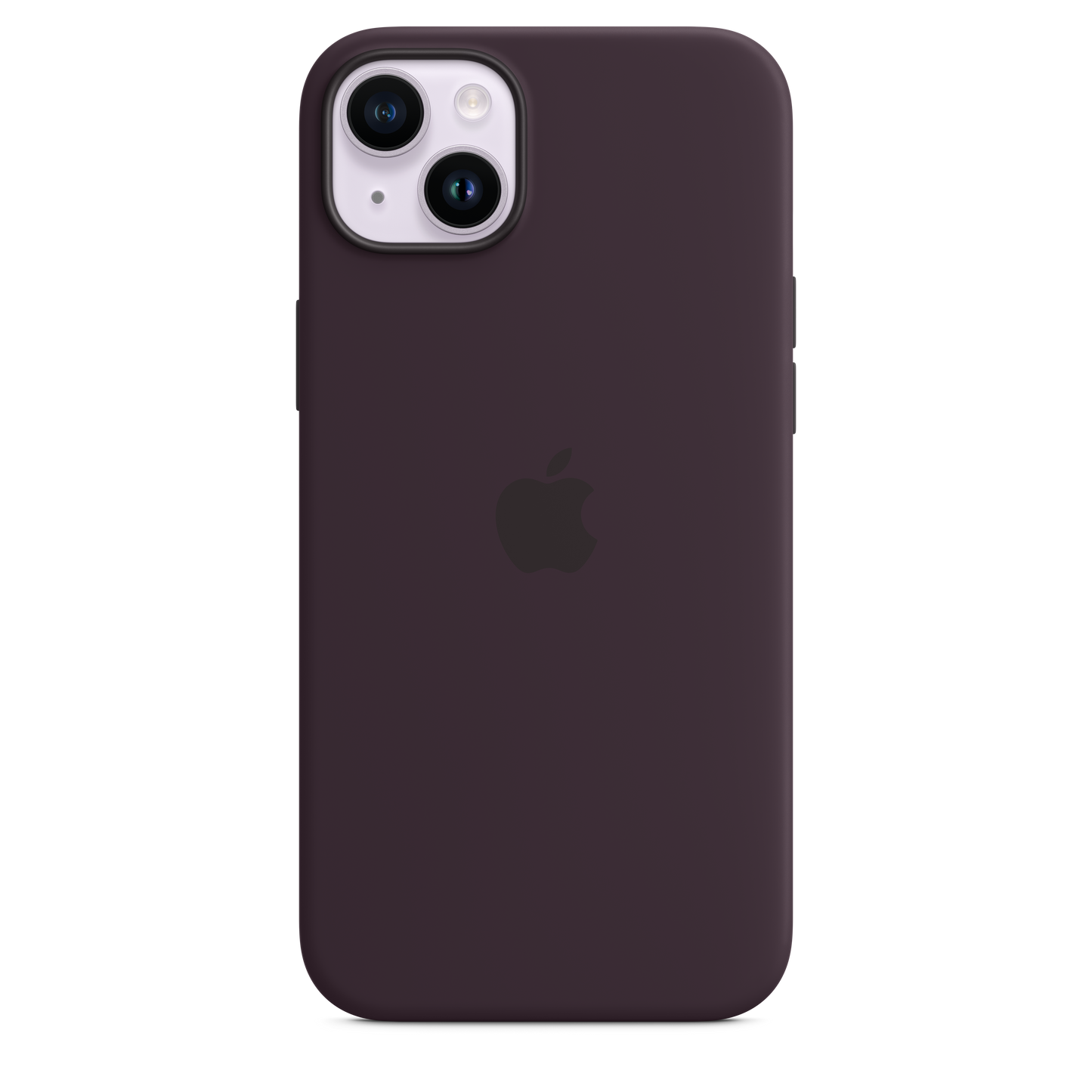 حافظة iPhone 14 من السيليكون بتقنية MagSafe - لون ليلكي داكن