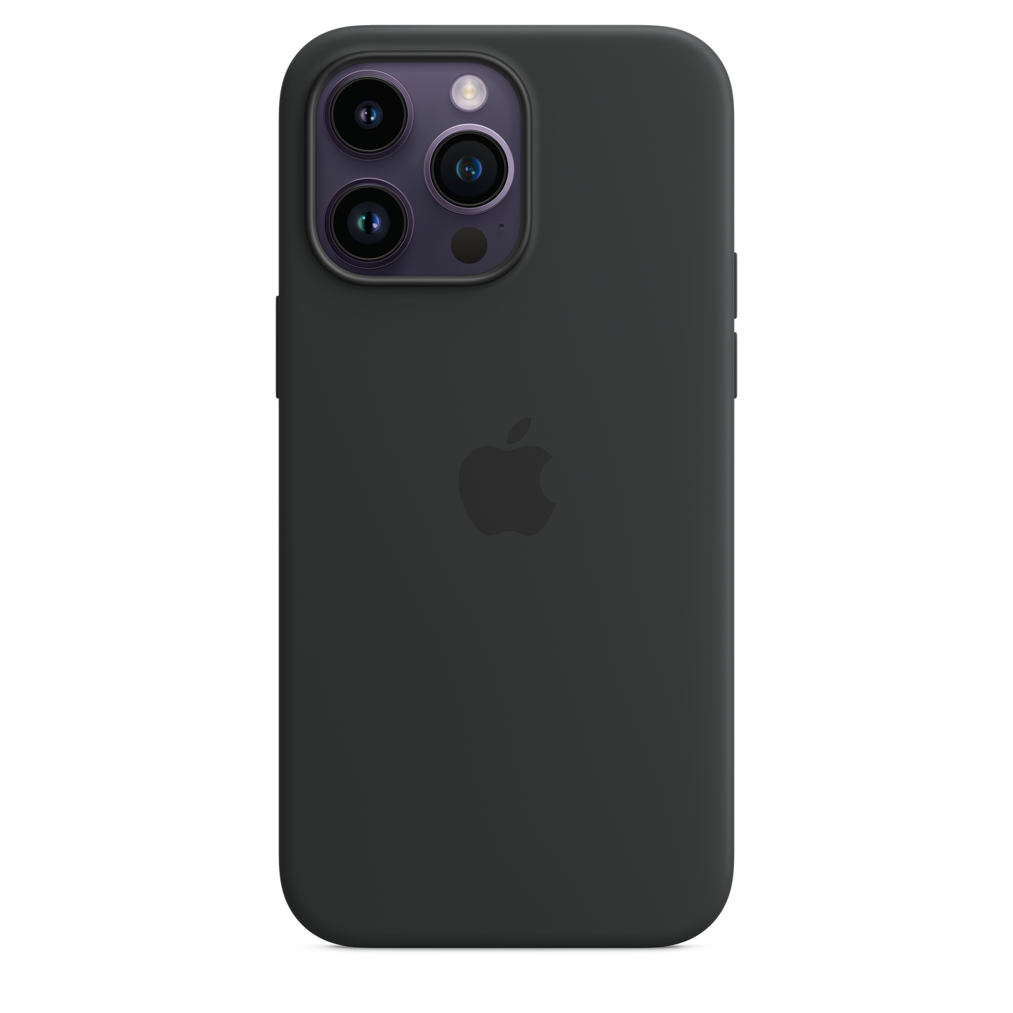 حافظة iPhone 14 Pro Max من السيليكون بتقنية MagSafe -  ميد نايت