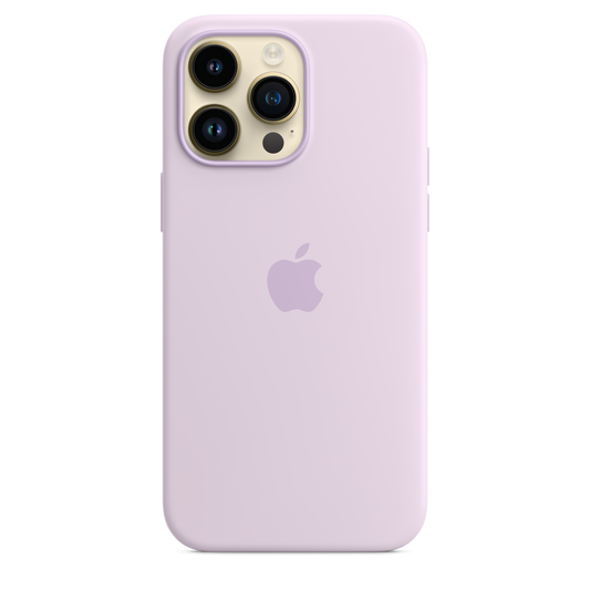 iPhone 14 Pro Max Silicone Case with MagSafe - Lilac